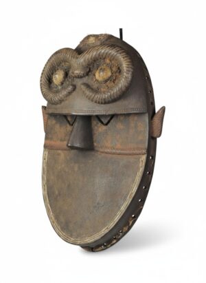 African Toma Tribal Initiation Ceremonial Mask From Liberia