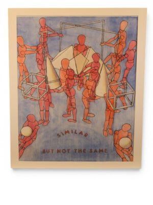 Derek Carruthers (1935–2021) ‘Similar But Not The Same’, Dated 1978