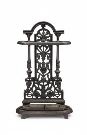 Cast Iron Stick Stand/Umbrella Stand with Neo-Classical Detail