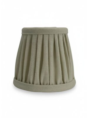 Mini Clip-On Candelabra Lampshade – Natural | Handmade in the UK