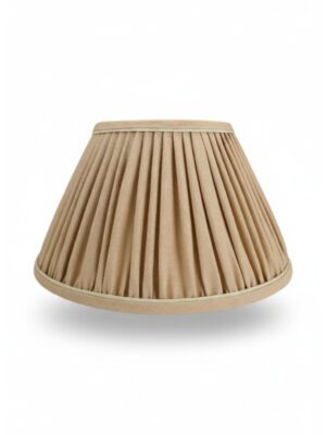 Large Empire Lampshade – Blush with Natural | Handmade in the UK