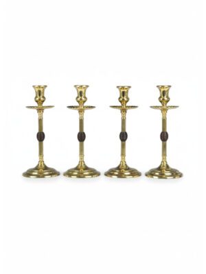 Arts & Crafts Beehive Candle Holders (Set of Four)