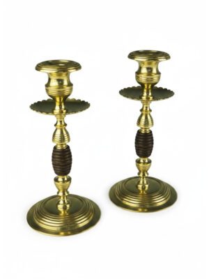Arts & Crafts Beehive Candle Holders I Set of 2