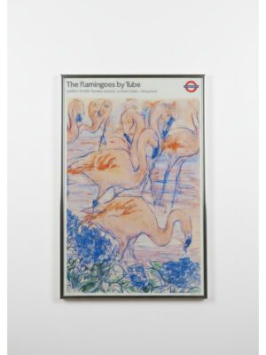 Original London Underground Poster | Flamingos