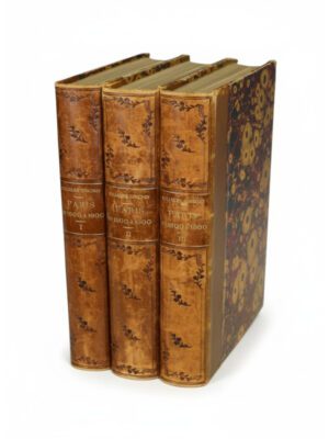 Antique 19th Century First Edition Set 'Paris de 1800 à 1900' by Charles Simond
