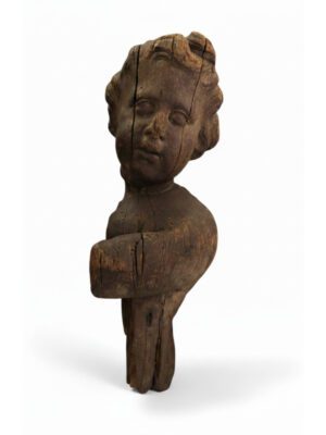 17th/18th Century French ‘Rouen Cathedral’ Putto Fragment