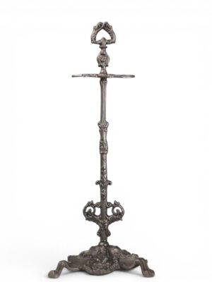 Victorian Cast Iron 'Cherub' Fire Tool Stand