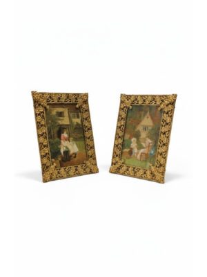 Aesthetic Ormolu Frames with Fairy Tales Holiday Lesson Prints