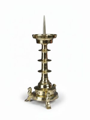 18th Century Brass Ecclesiastical Pricket Candlestick, Circa 1750–1800