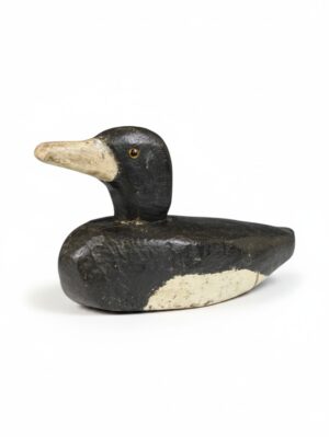 Early 20th-Century North American Folk Art Working Duck Decoy, Circa 1900–1930