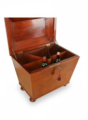 19th Century Mahogany Cellarette & Wine Cabinet, c.1830–1850