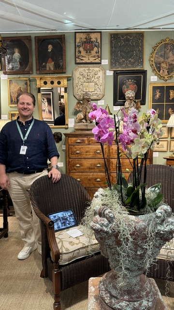 Jonathan exhibiting at Battersea May 26