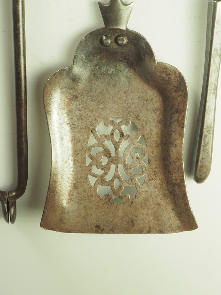 Victorian Steel Fire Companion Set