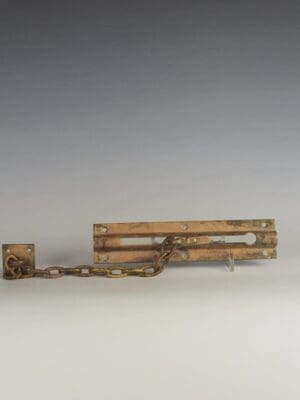 Antique Victorian Brass Night Chain