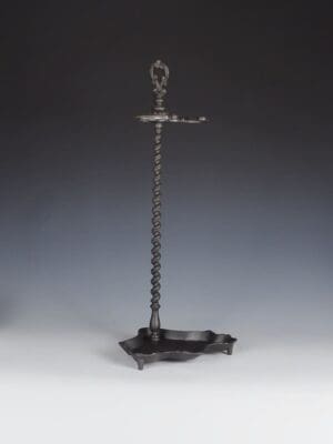 Antique Fireside Tool Stand | Cast Iron Georgian