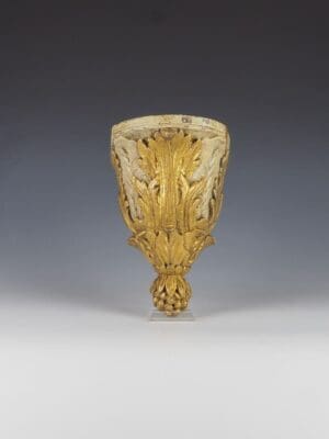 Antique Italian Carved Gesso and Gilded Wall Bracket / Shelf