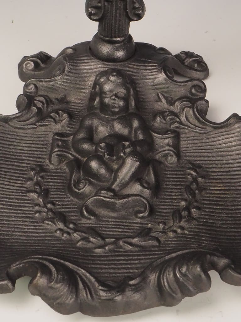 Antique Cast Iron Tool Stand | Cherub Design