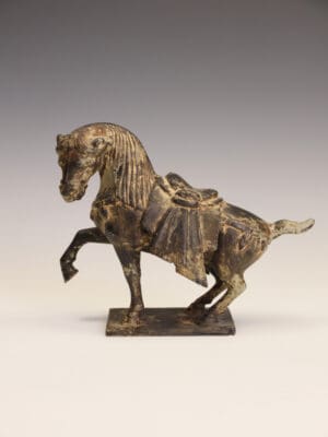A Fine 19th Century Decorative Cast Iron Horse