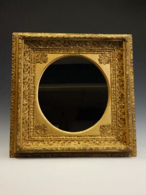 Fine William IV Giltwood and Composition Cushion Mirror