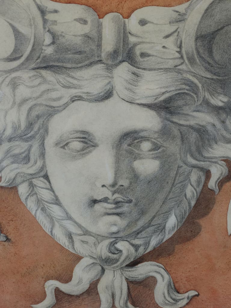 An Italian Stile Liberty Decorative Study: Polesine (1910)