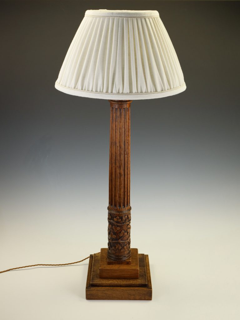 Large Empire Shade (Ecru with Stucco)