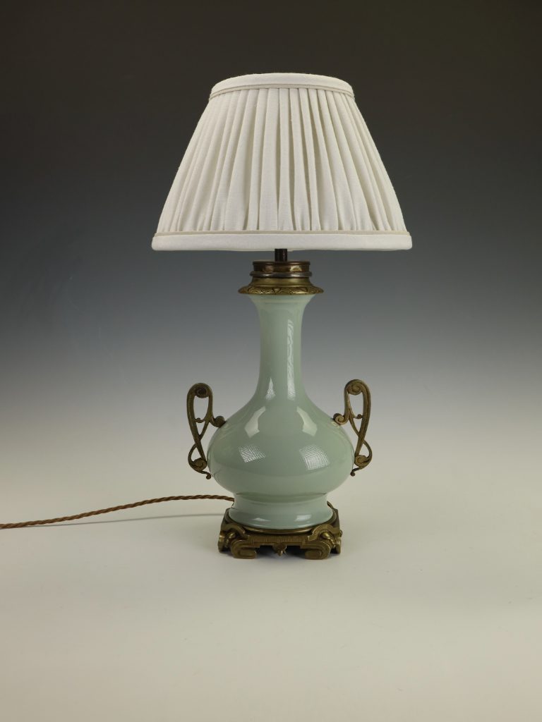 Small Empire Shade (Ecru with Stucco)