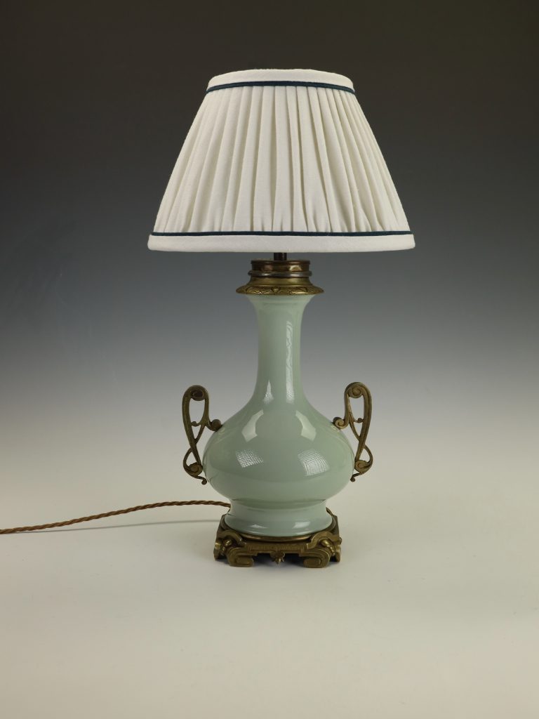 Small Empire Shade (Ecru with Ink)