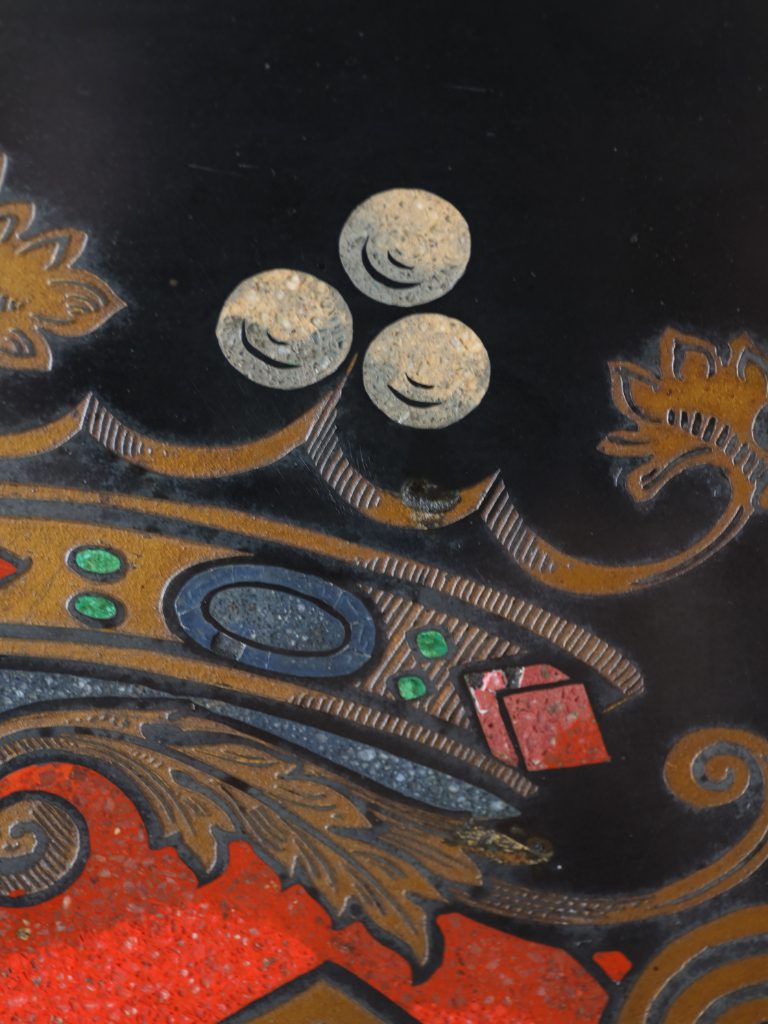 Large 19th Century Florentine Heraldic Pietra Dura Plaque, Allegory of Peace, c.1890