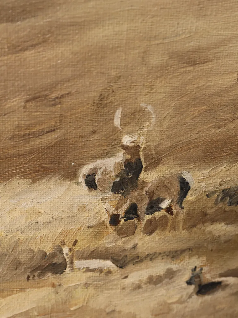 Hubert Pepper (1928&ndash;1985), Stags on a Highland Moor, 1972